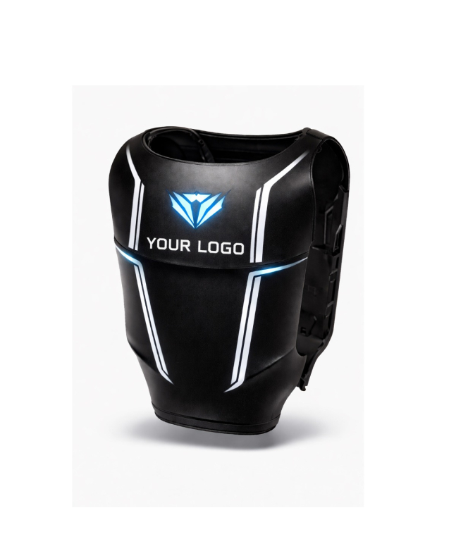 Botando.ai Black Edition Branding-Korpus in mattem Schwarz mit integrierter Logo-Platzierung für Robotersysteme