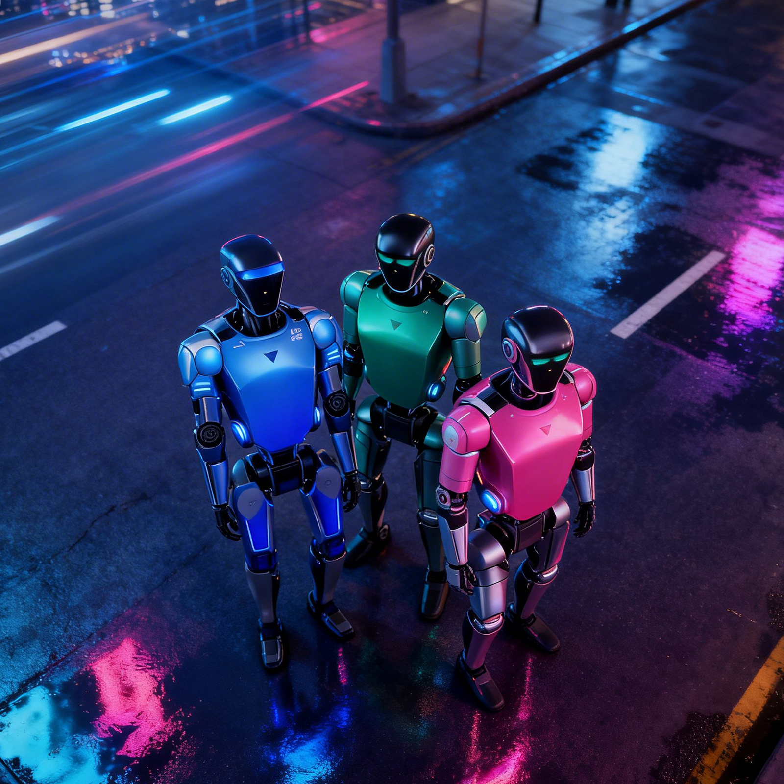 Zweite Detailaufnahme eines Classic Meets AI Event-Setups