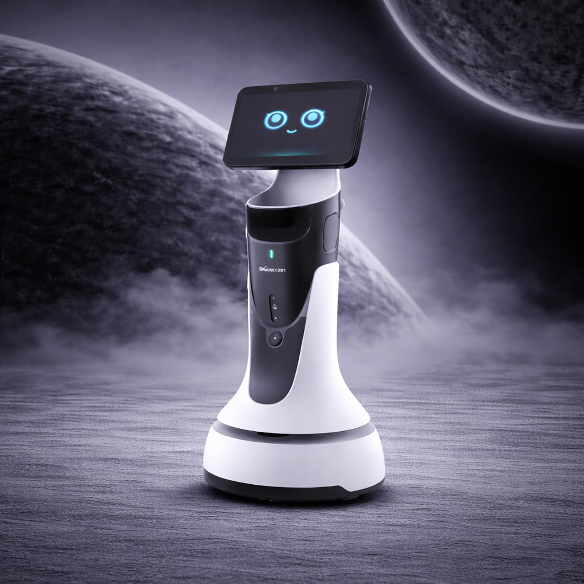 GreetingBot Mini kompakter Empfangsroboter für Begrüßung und Information