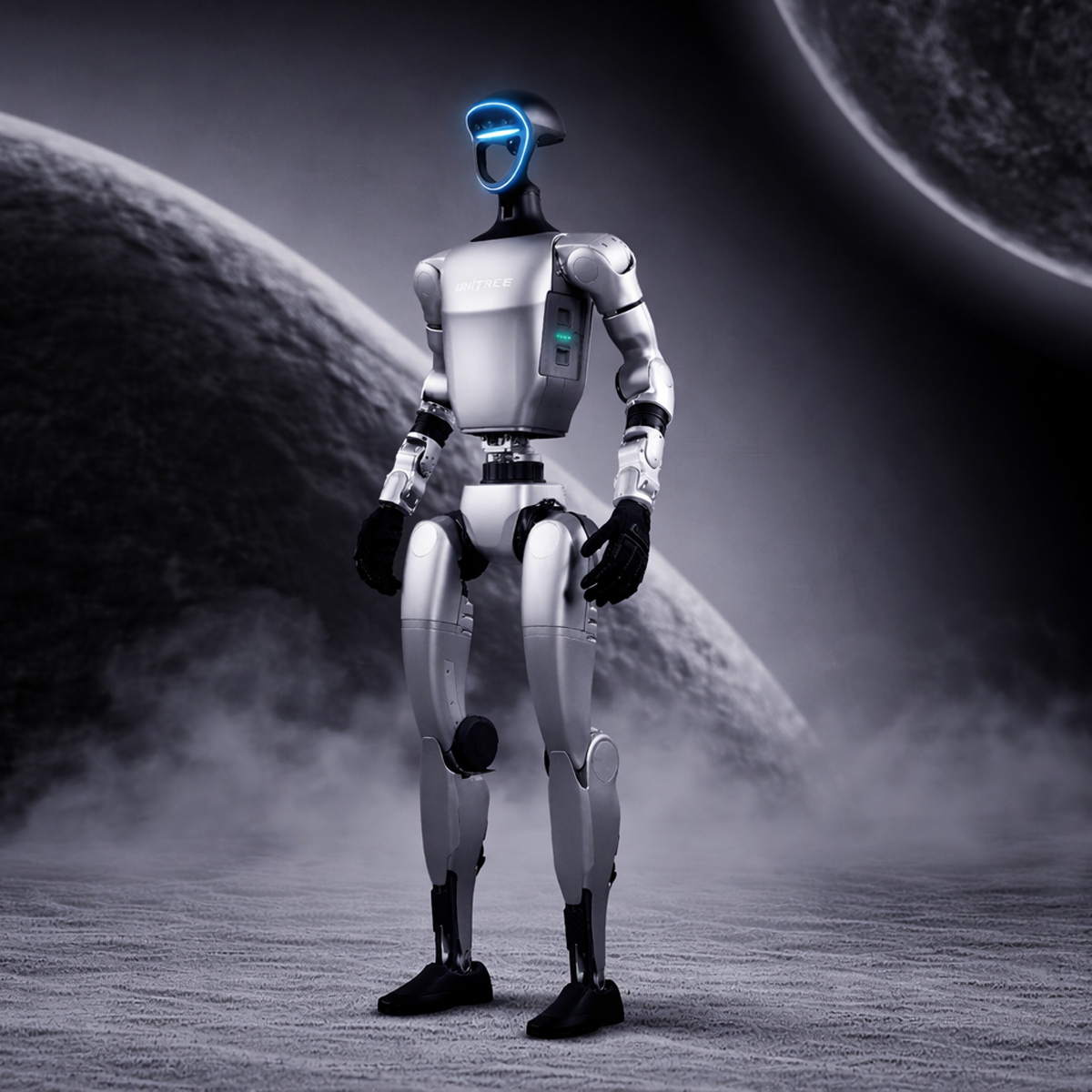 Unitree G1 Base humanoider KI-Roboter für professionelle Robotik-Projekte