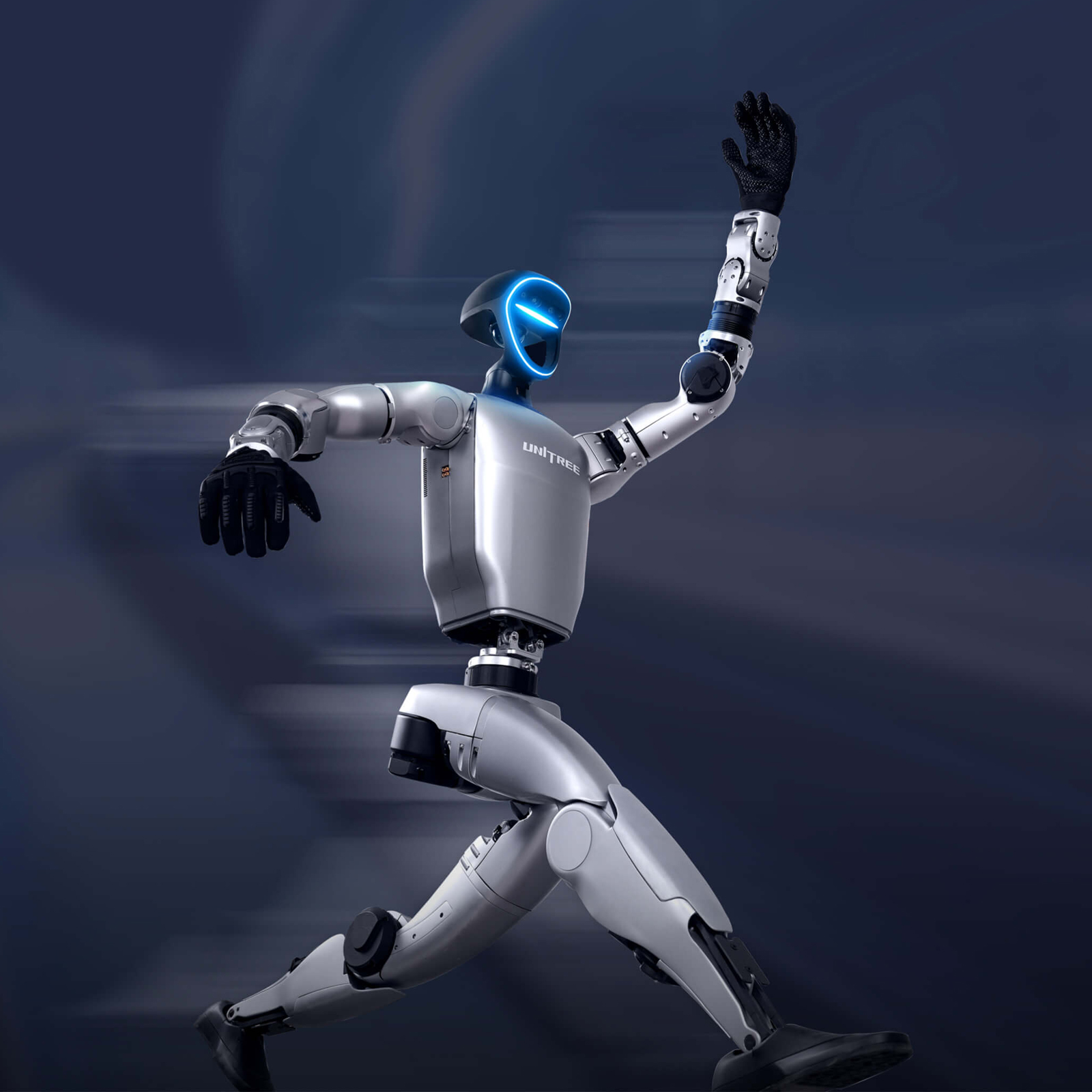 Unitree G1 Base in Aktion