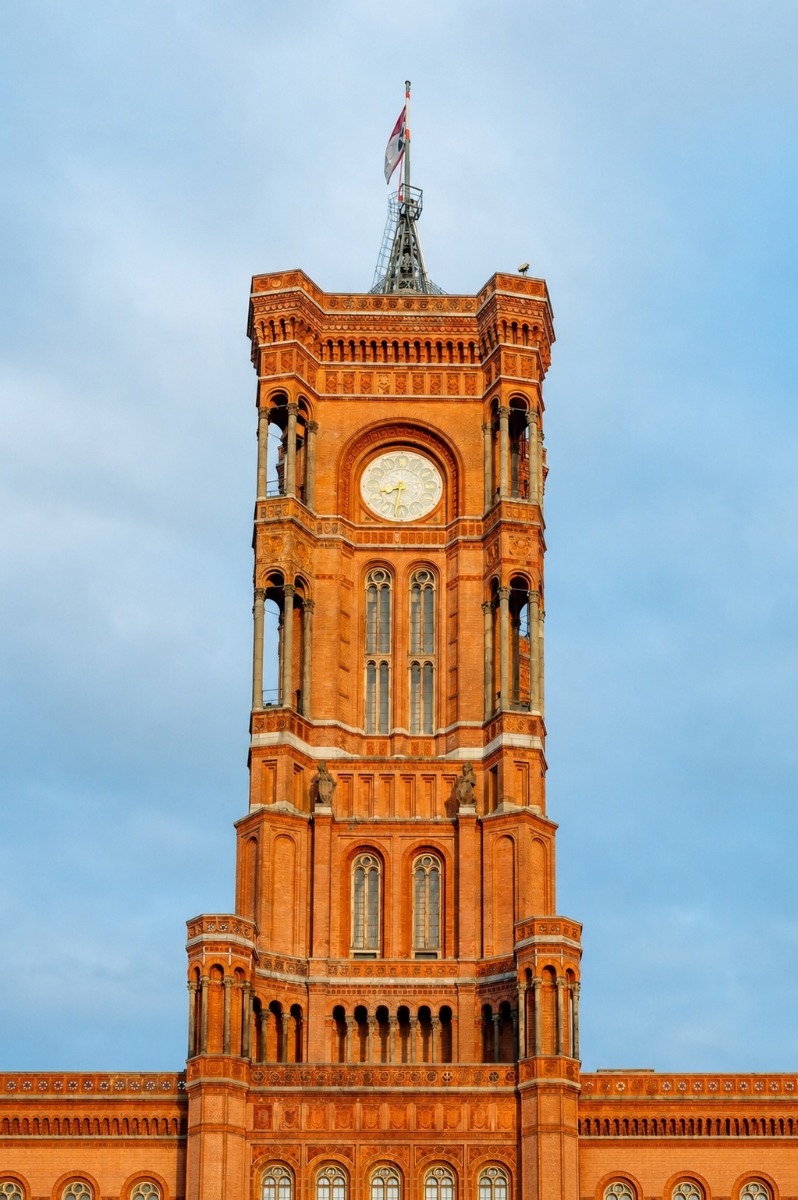 Turm des Roten Rathauses als Veranstaltungsort des Berliner Hoffests 2026